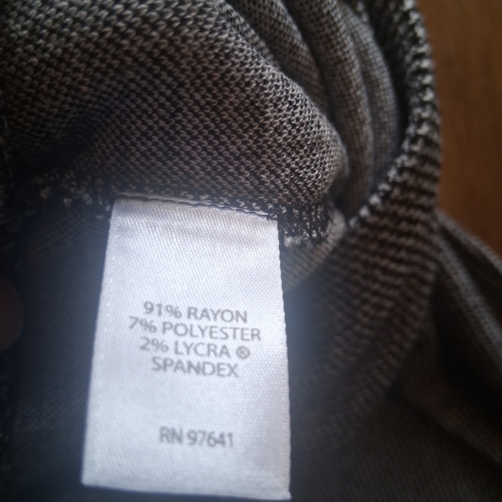J Jill Wherever Collection Pull On Houndstooth Strech Pants L - Picture 6 of 7